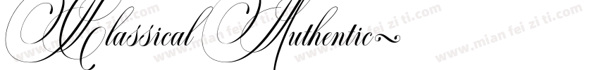 Classical Authentic字体转换